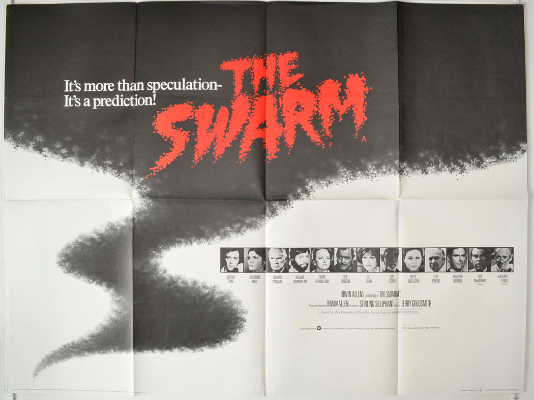 The Swarm Original British Quad Poster - Movie Poster