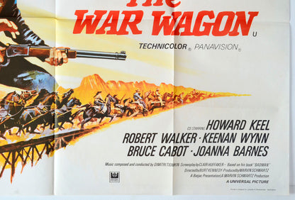 “The War Wagon”   Original British Quad Poster - Movie Poster