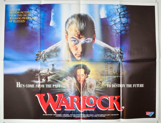 Warlock Original British Quad Poster - Movie Poster