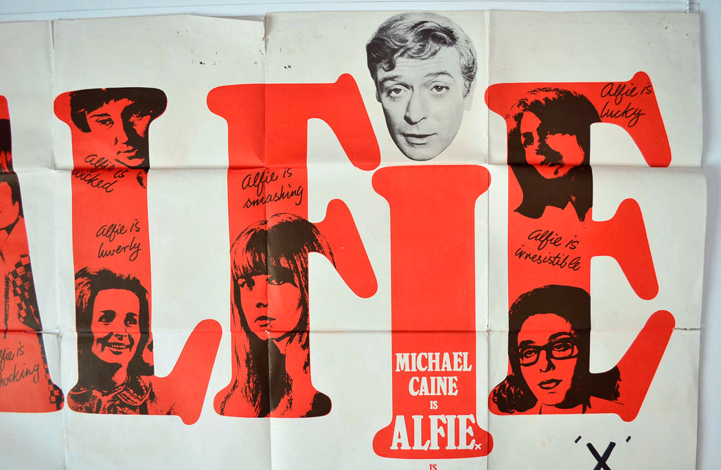 “Alfie”  Original British Quad Poster - Movie Poster