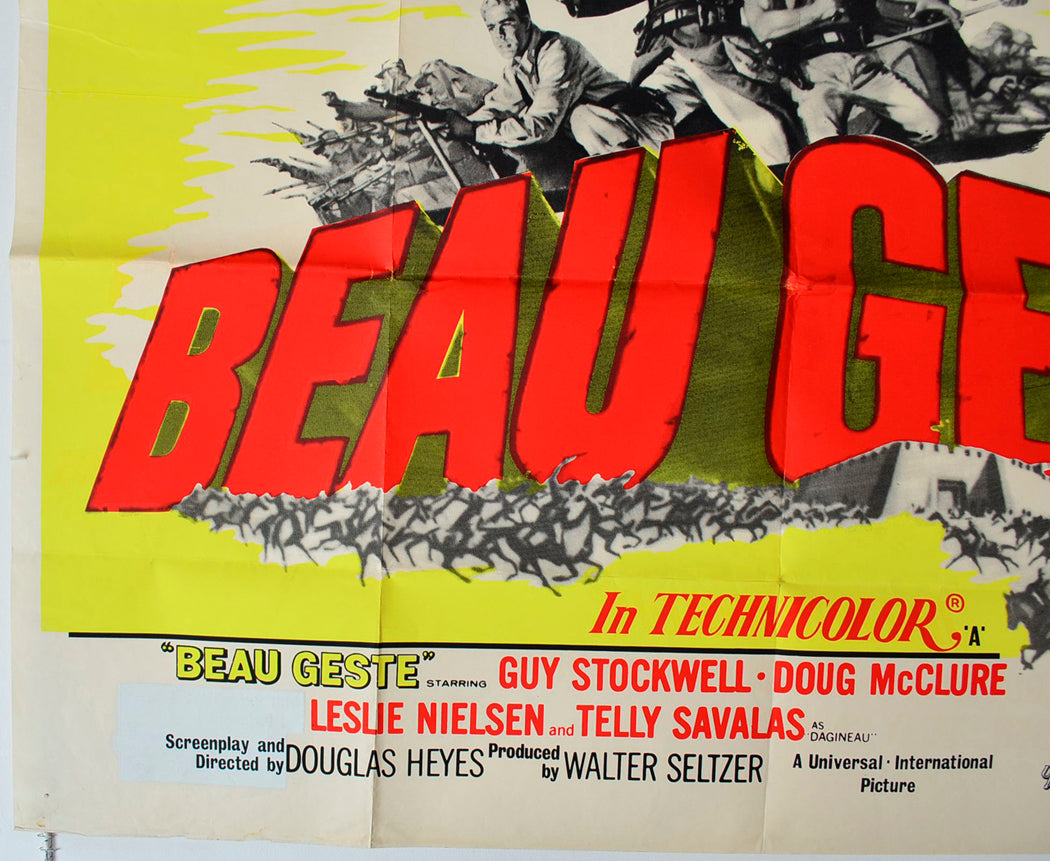 “Beau Geste”  Original British Quad Poster - Movie Poster