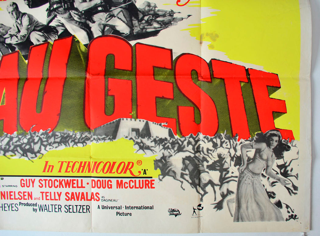 “Beau Geste”  Original British Quad Poster - Movie Poster