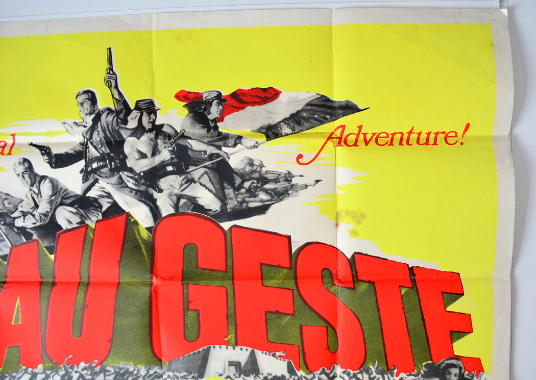 “Beau Geste”  Original British Quad Poster - Movie Poster