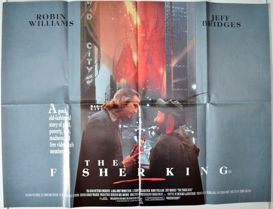 The Fisher King   Original British Quad Poster - Movie Poster