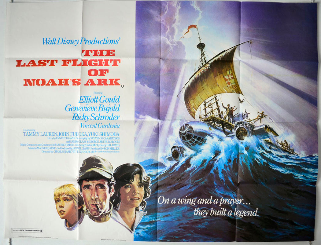 The Last Flight Of Noah's Ark   Original British Quad Poster - Movie Poster