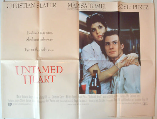 Untamed Heart   Original British Quad Poster - Movie Poster