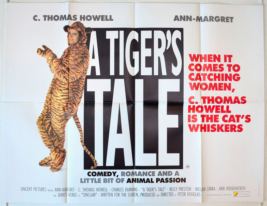 A Tiger's Tale Original British Quad Poster - Movie Poster