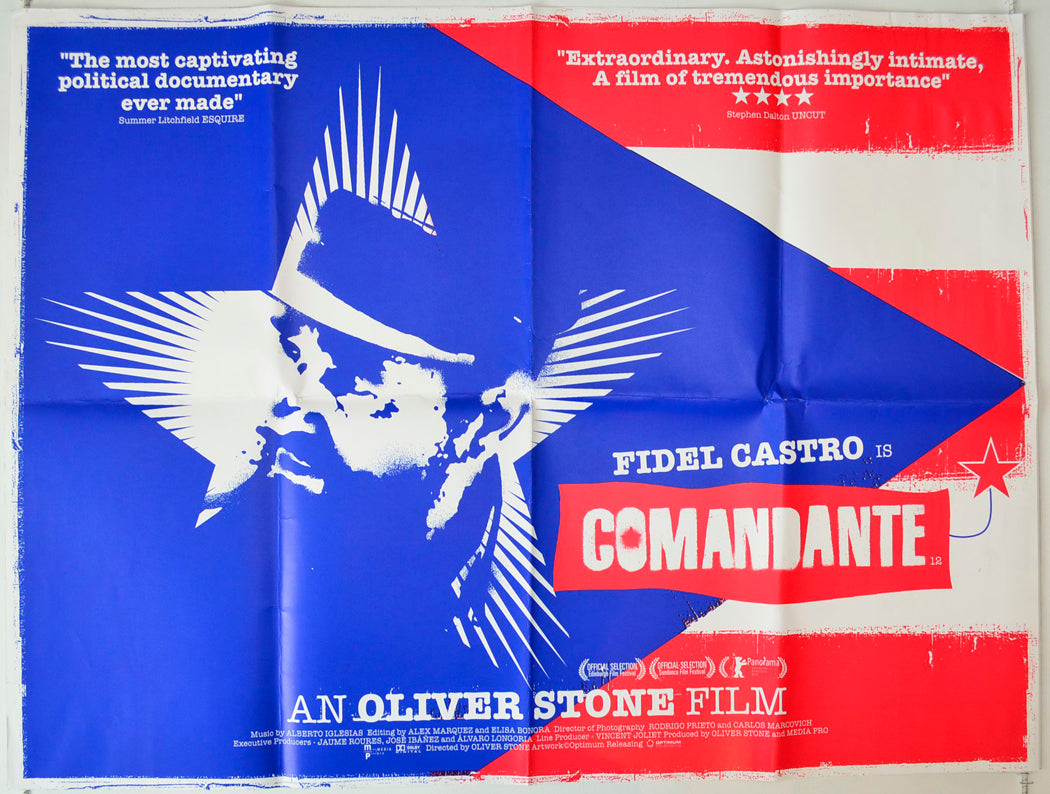 Comandante Original British Quad Poster - Movie Poster