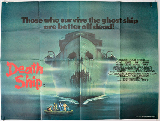 Death Ship Original British Quad Poster - Movie Poster