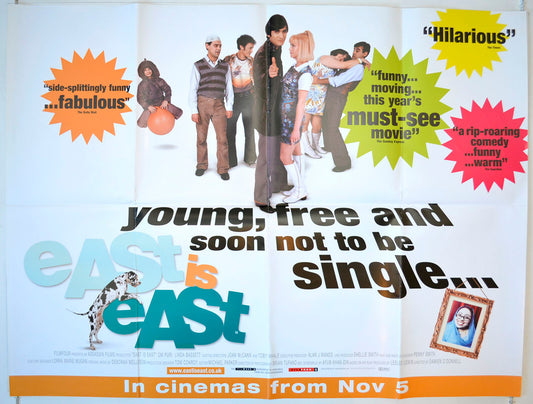 East Is East Original British Quad Poster - Movie Poster