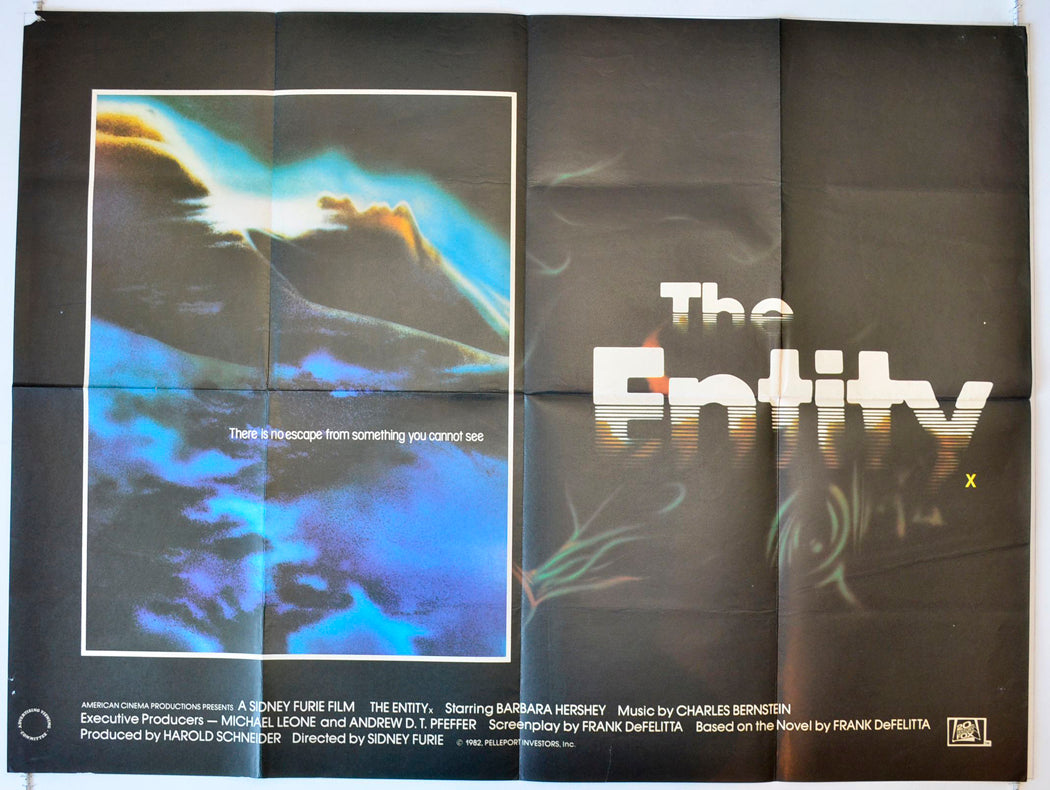 The Entity Original British Quad Poster - Movie Poster