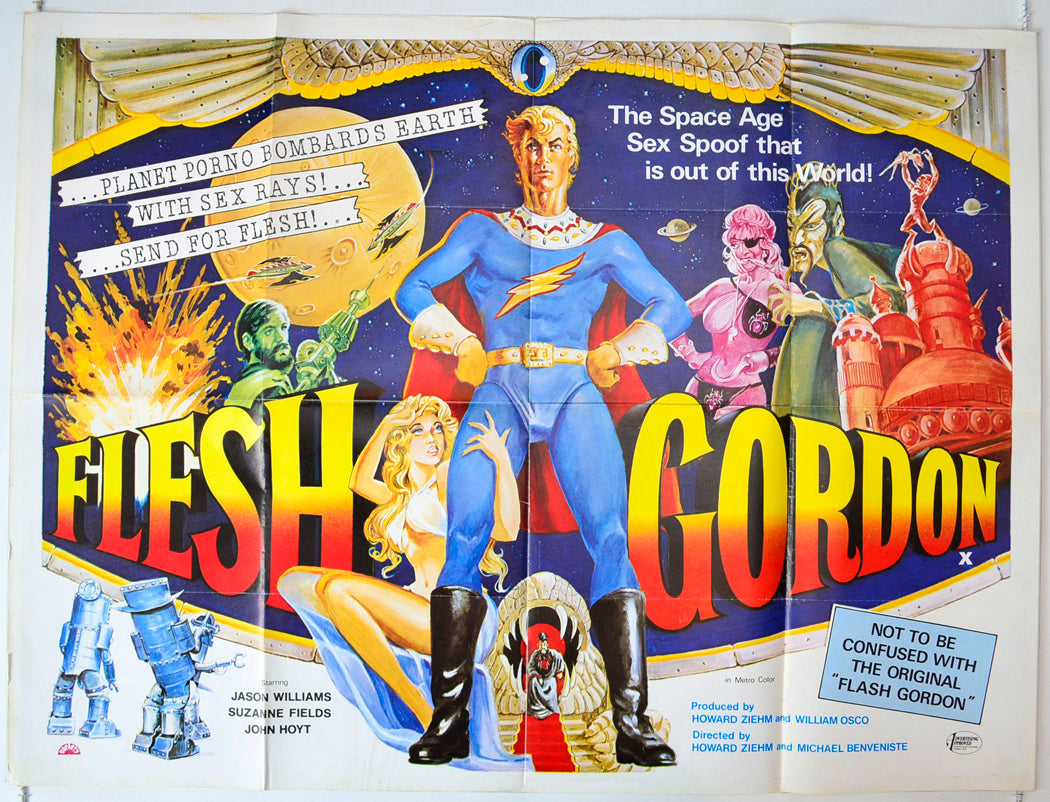 Flesh Gordon Original British Quad Poster - Movie Poster