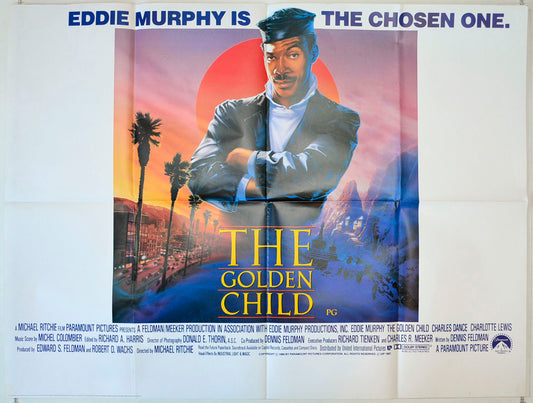 The Golden Child Original British Quad Poster - Movie Poster