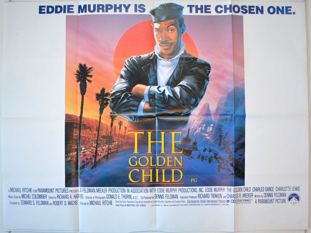 The Golden Child Original British Quad Poster - Movie Poster