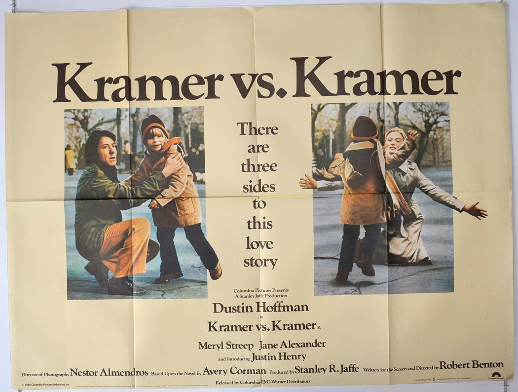 Kramer vs Kramer Original British Quad Poster - Movie Poster