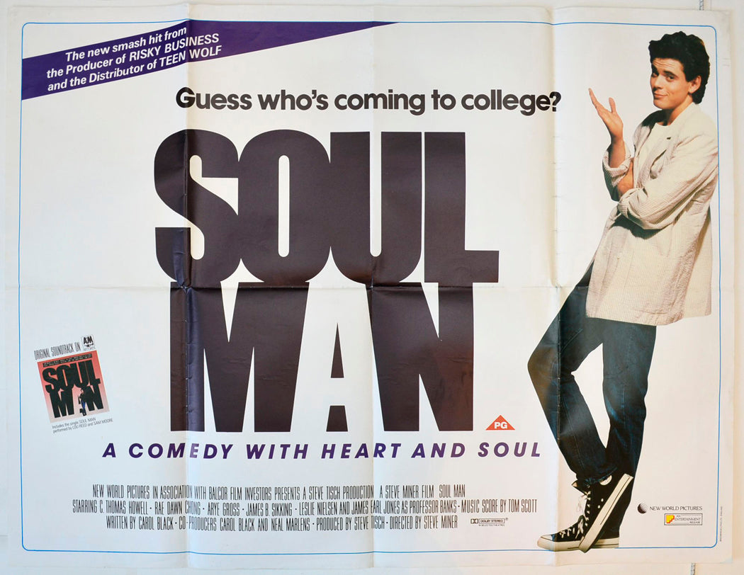 Soul Man Original British Quad Poster - Movie Poster