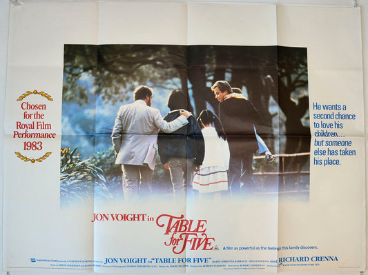 Table For Five Original British Quad Poster - Movie Poster