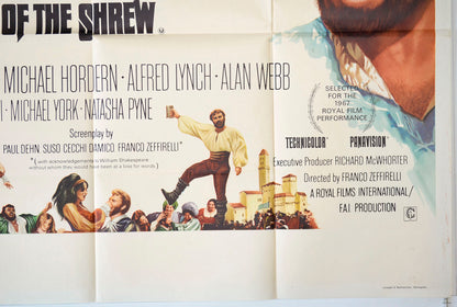 “The Taming Of The Shrew”   Original British Quad Poster - Movie Poster