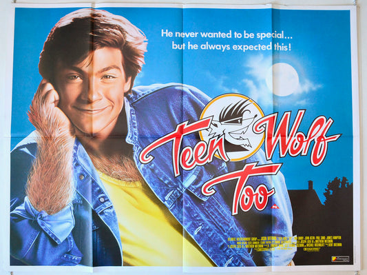 Teen Wolf Too Original British Quad Poster - Movie Poster