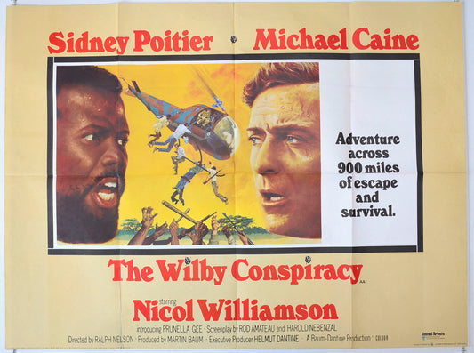 The Wilby Conspiracy Original British Quad Poster - Movie Poster