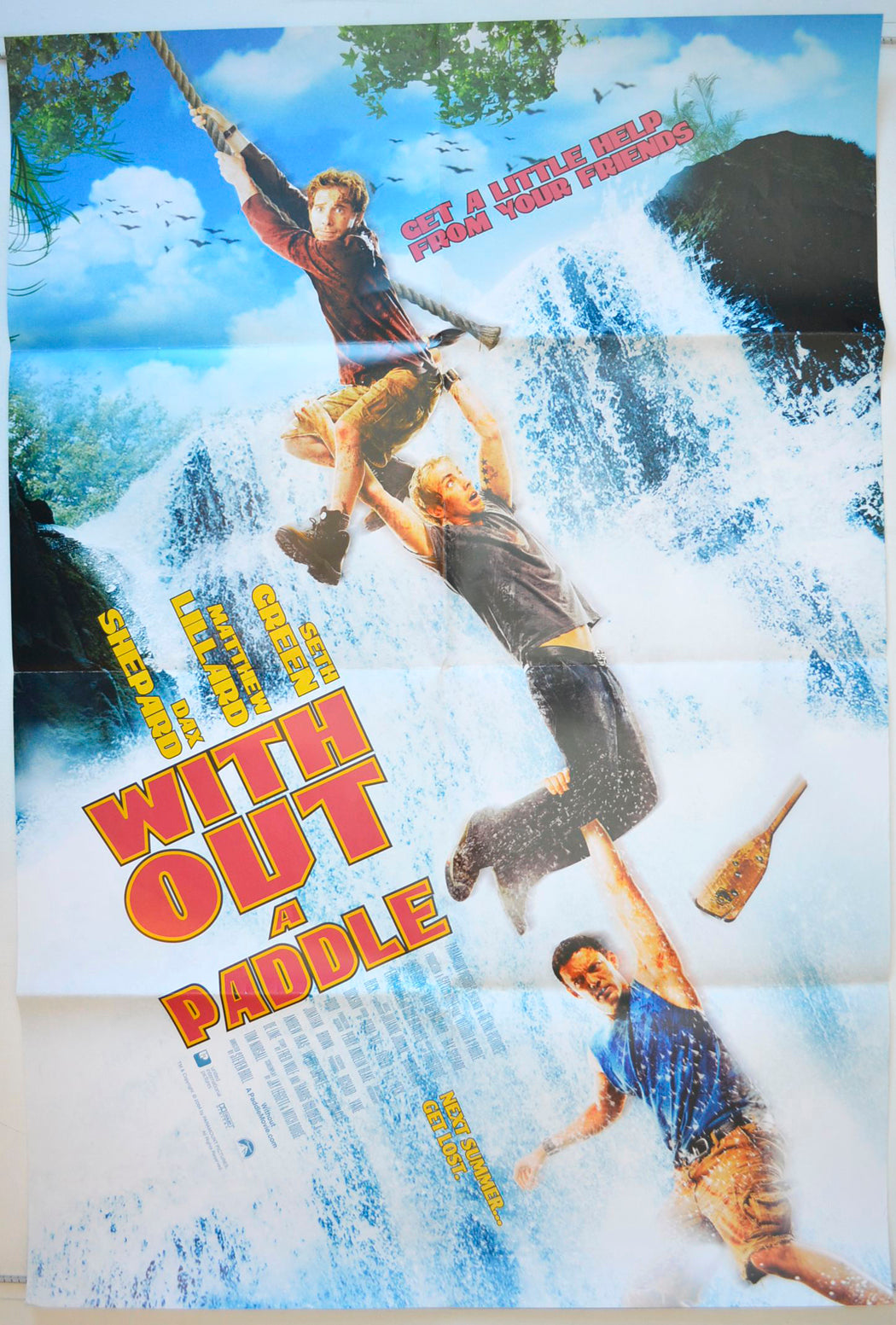 Without A Paddle Original One Sheet Poster - Movie Poster