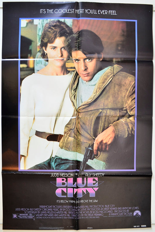 Blue City Original One Sheet Poster - Movie Poster