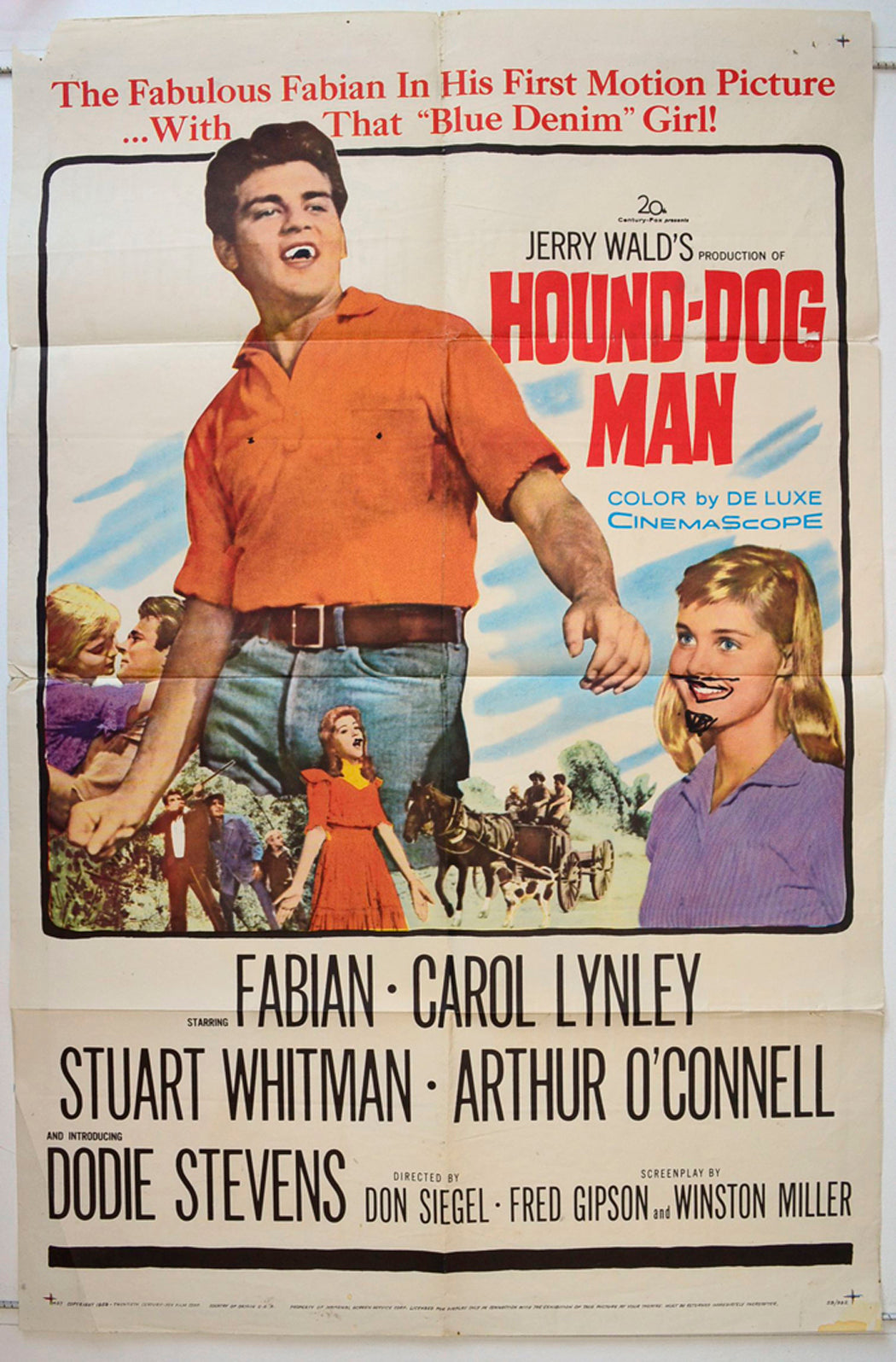 Hound-Dog Man Original One Sheet Poster - Movie Poster