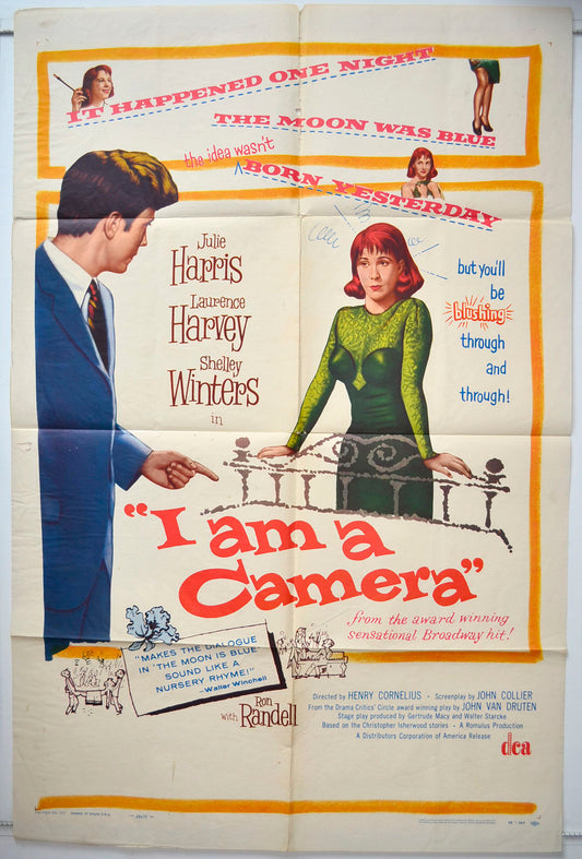 I Am A Camera Original One Sheet Poster - Movie Poster