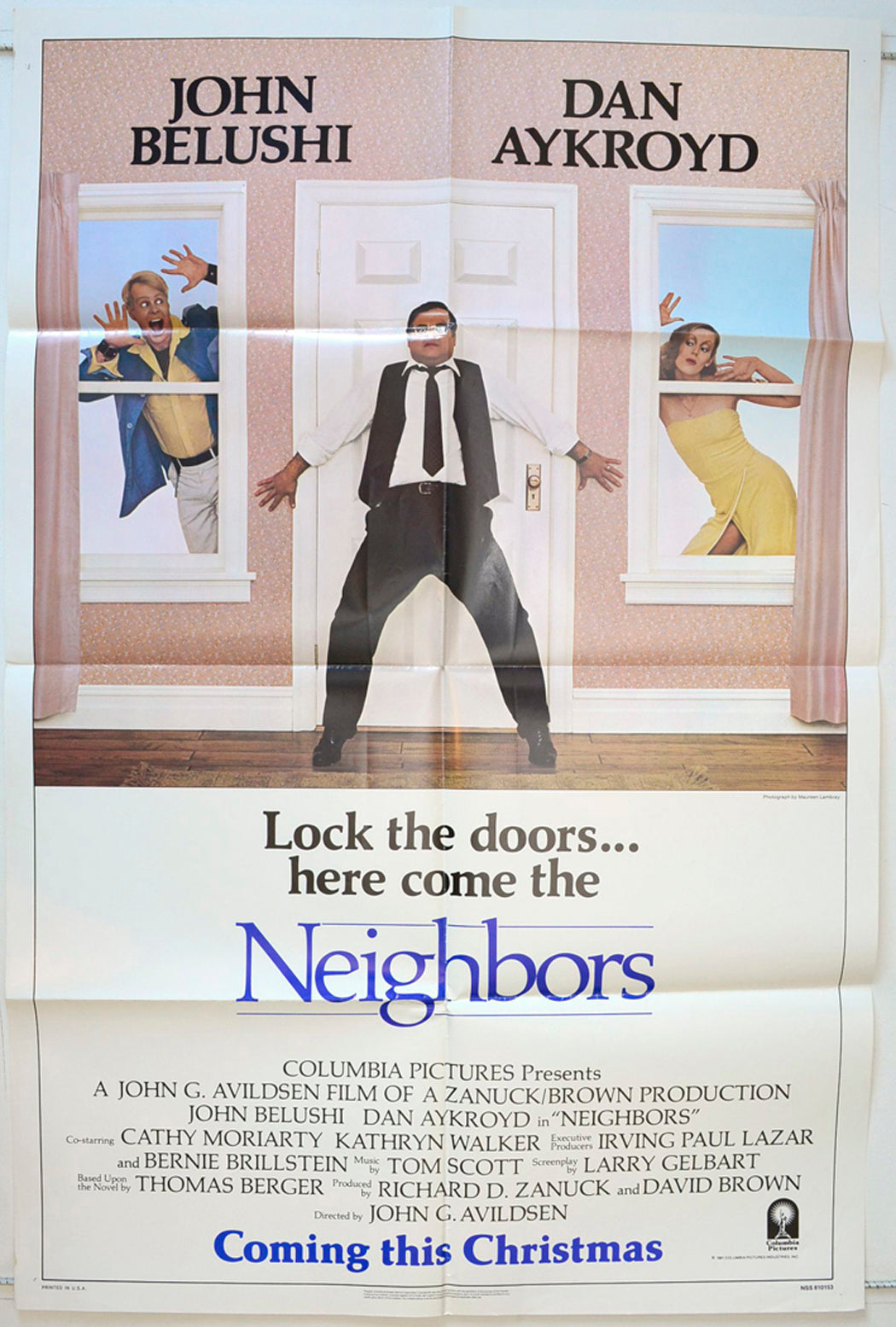 Neighbors   (a.k.a. NEIGHBOURS)  Original One Sheet Poster - Movie Poster