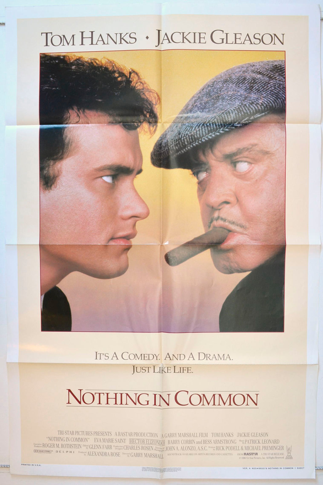 Nothing In Common Original One Sheet Poster - Movie Poster