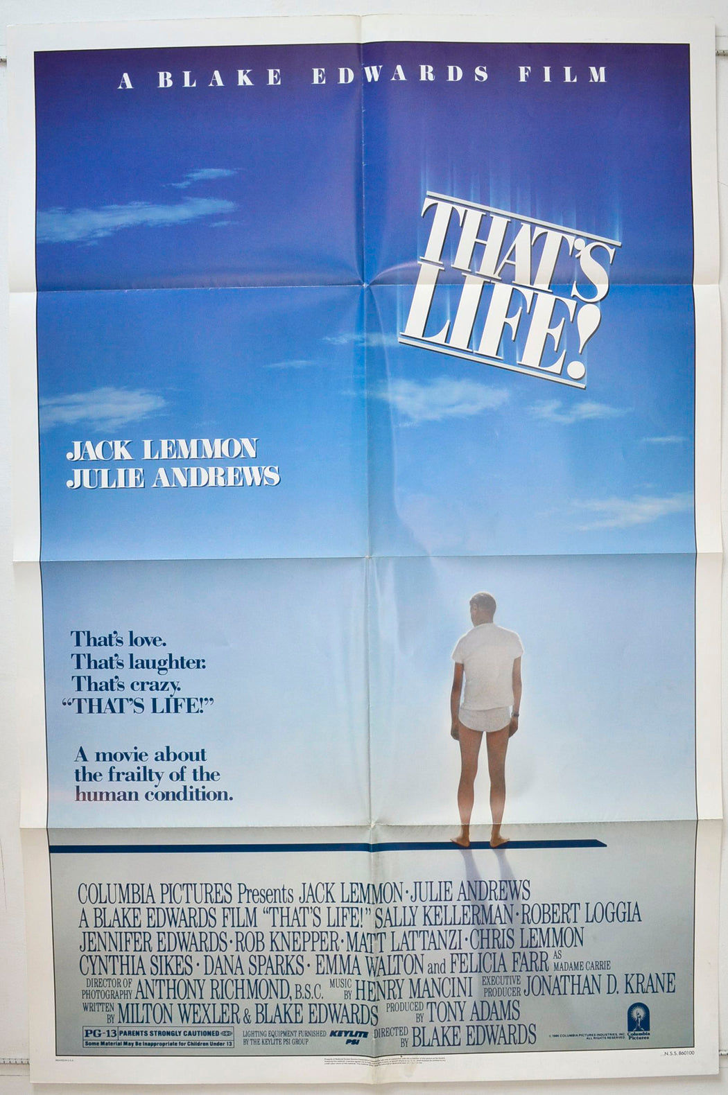 That's Life Original One Sheet Poster - Movie Poster