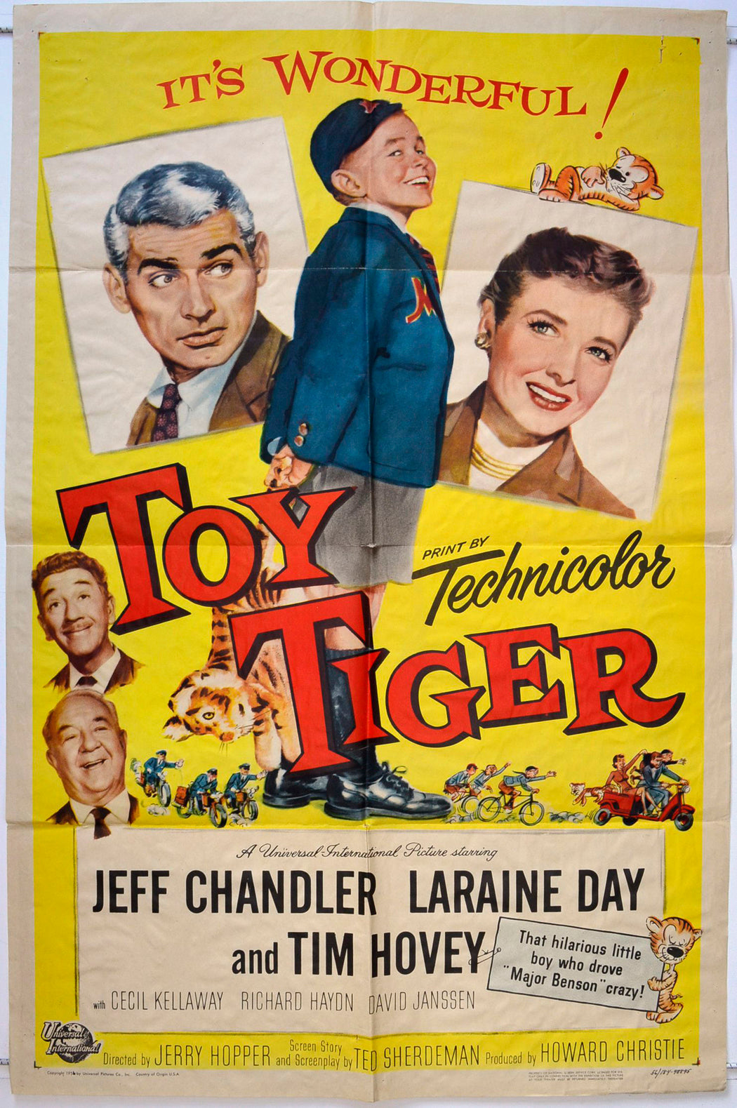 Toy Tiger Original One Sheet Poster - Movie Poster