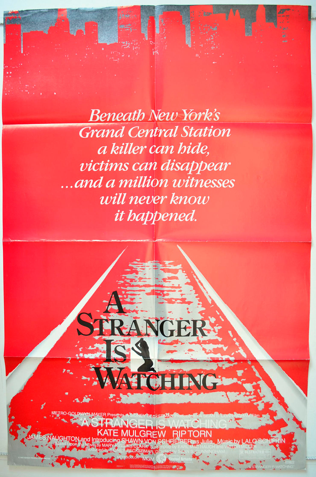 A Stranger Is Watching Original One Sheet Poster - Movie Poster