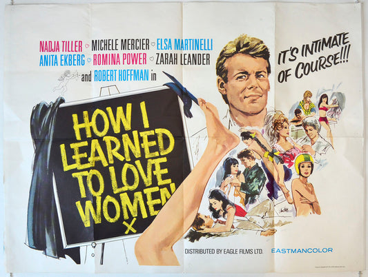 How I Learned To Love Women   Original British Quad Poster - Movie Poster