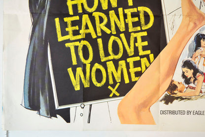 “How I Learned To Love Women”   Original British Quad Poster - Movie Poster