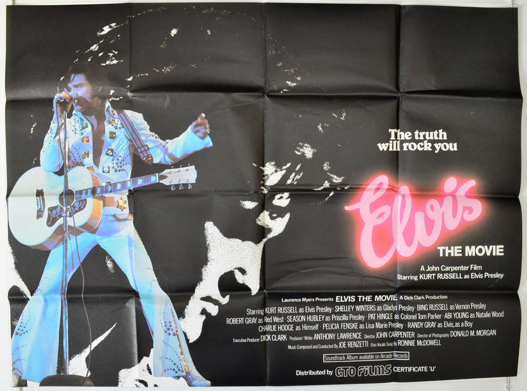 Elvis The Movie Original British Quad Poster - Movie Poster