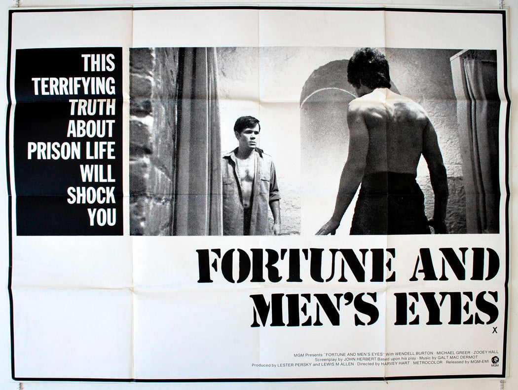 Fortune And Men's Eyes Original British Quad Poster - Movie Poster