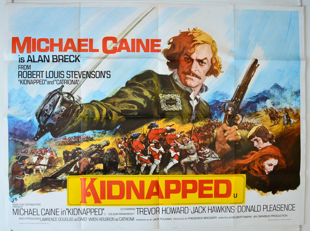 Kidnapped Original British Quad Poster - Movie Poster