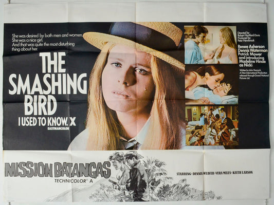 The Smashing Bird I Used To Know Original British Quad Poster - Movie Poster