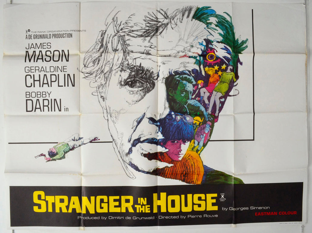 Stranger In The House Original British Quad Poster - Movie Poster