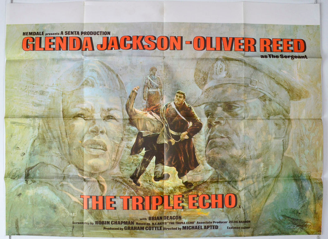 The Triple Echo Original British Quad Poster - Movie Poster