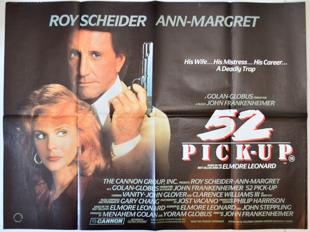 52 Pick-Up Original British Quad Poster - Movie Poster