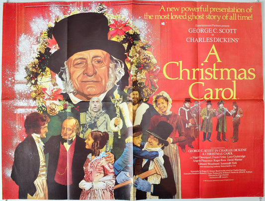 A Christmas Carol Original British Quad Poster - Movie Poster