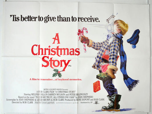 A Christmas Story Original British Quad Poster - Movie Poster