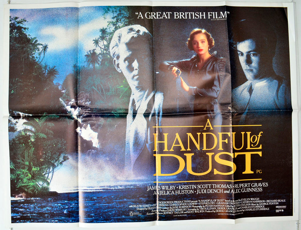 A HANDFUL OF DUST Original British Quad Poster - Movie Poster