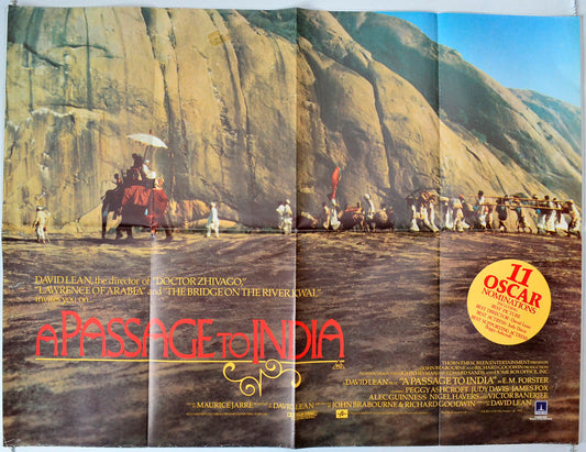 A Passage To India Original British Quad Poster - Movie Poster