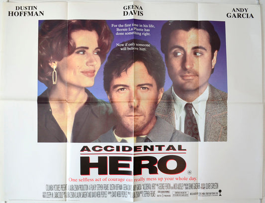 Accidental Hero Original British Quad Poster - Movie Poster