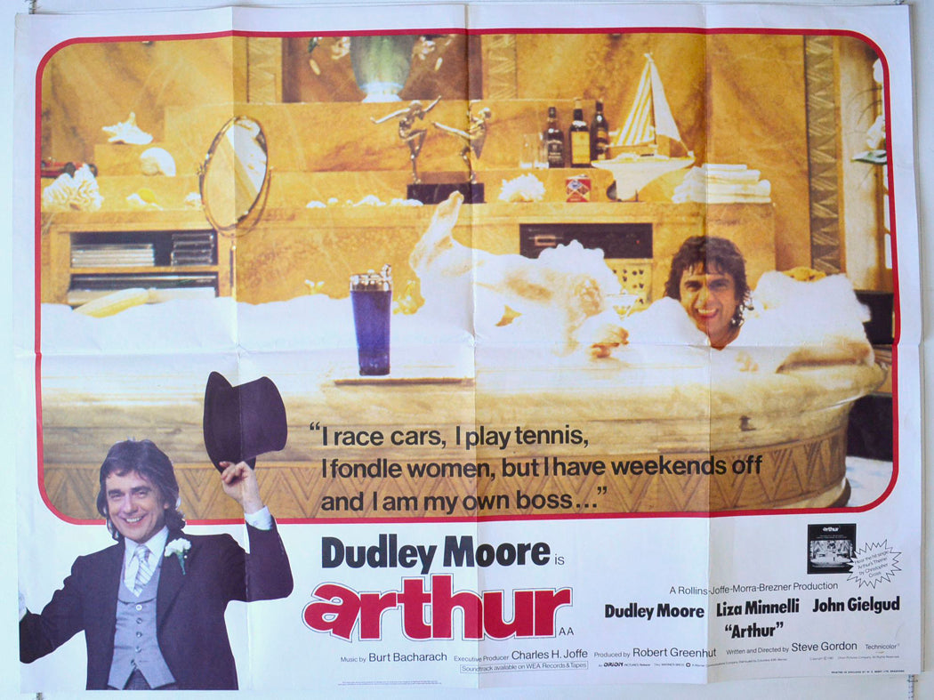 Arthur Original British Quad Poster - Movie Poster