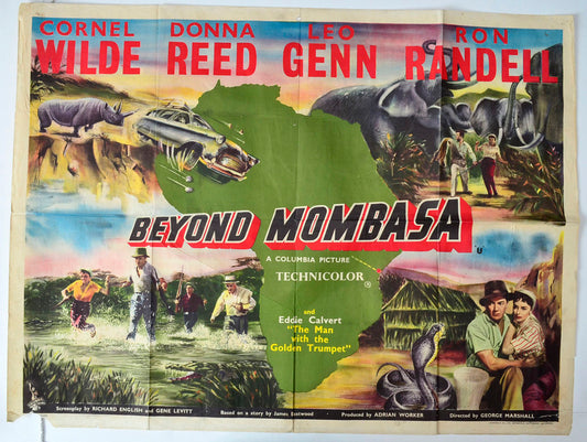 Beyond Mombasa  Original British Quad Poster - Movie Poster