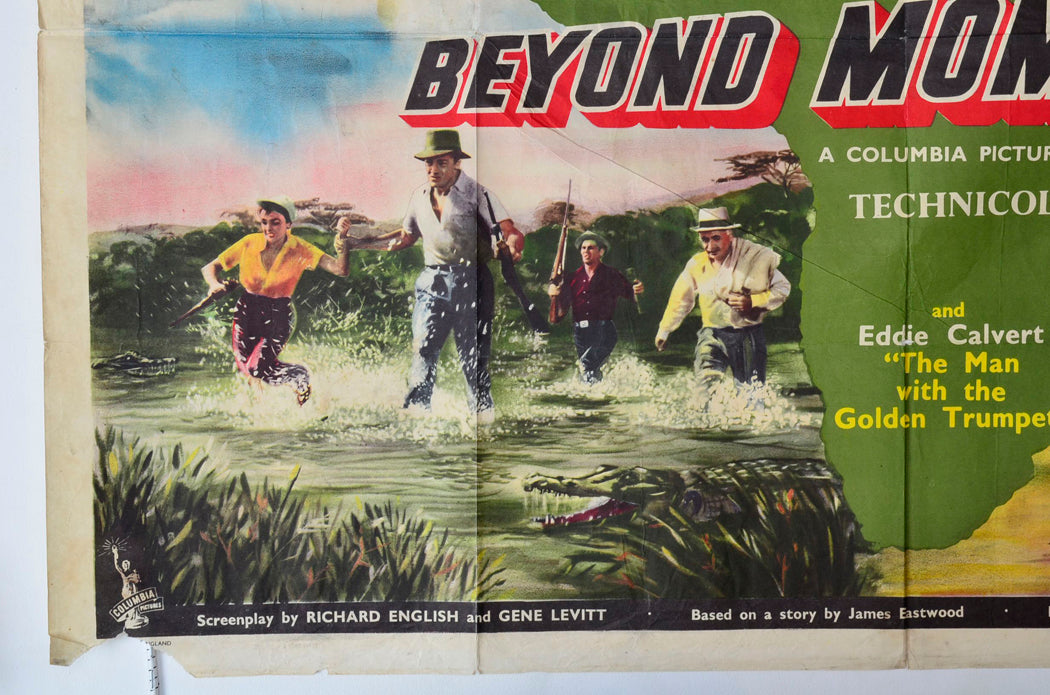 “Beyond Mombasa”  Original British Quad Poster - Movie Poster